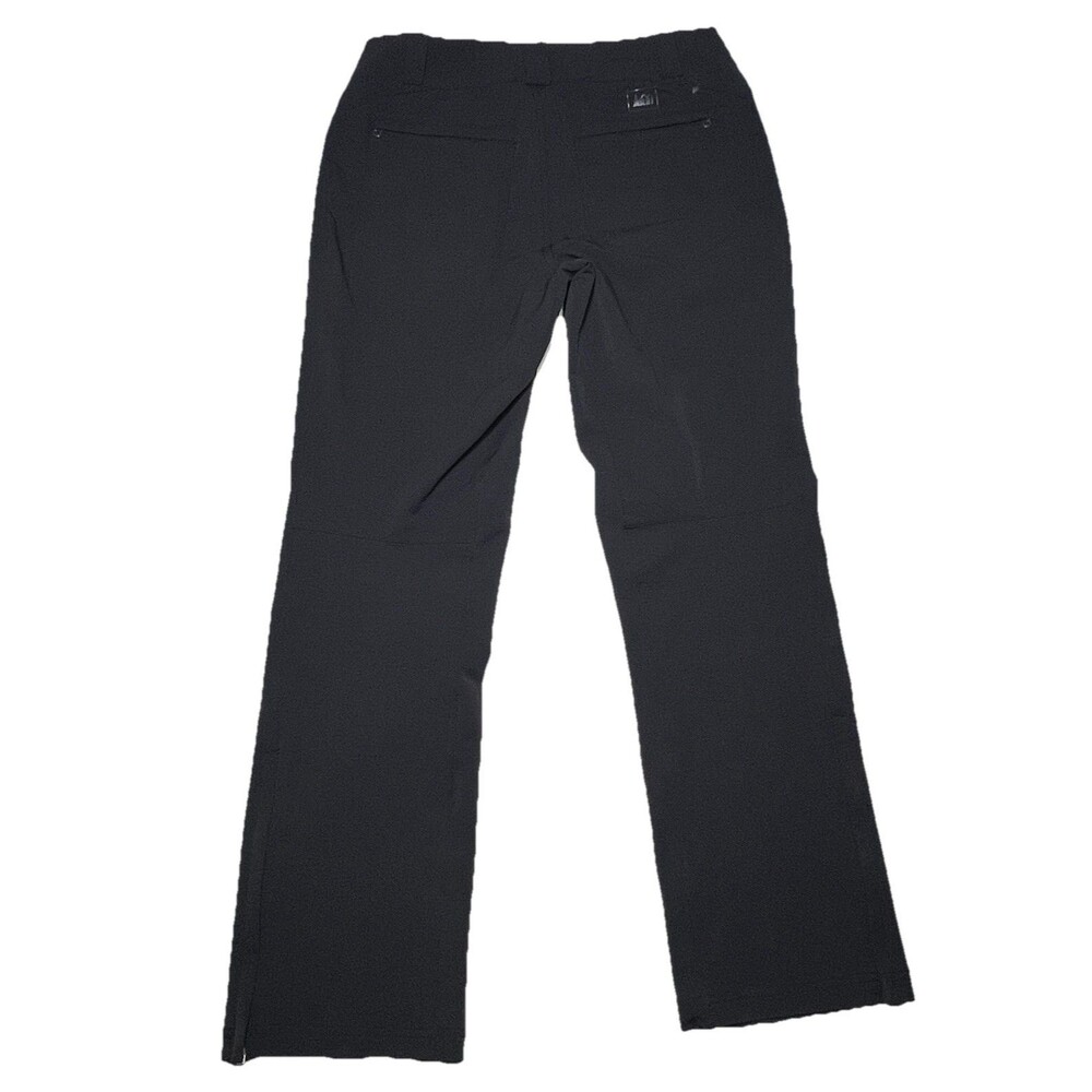 REI Hiking Pants Womens Size 8 Black Softshell Outdoor Stretch - Picture 2 of 6